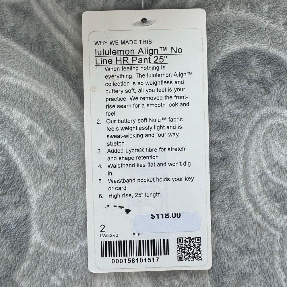 Women’s NWT Hawaii Exclusive Lululemon Align Leggings - Picture 2 of 2
